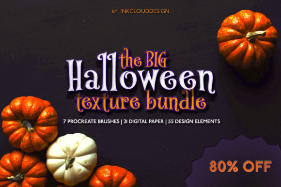 Download Halloween Texture Bundle | Procreate Set - Halloween texture Collection
