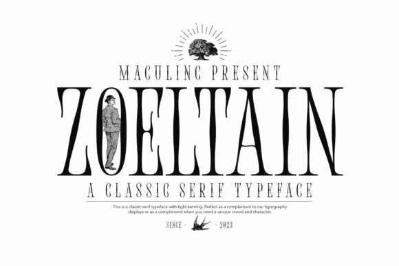 Download Zoeltain Classic Serif - Classic Collection