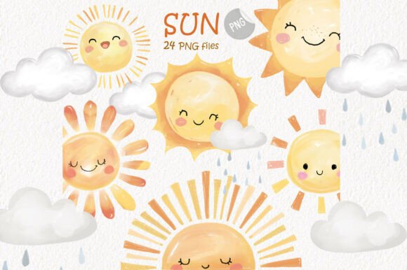 Download Sun Clipart | Hand Drawn Clipart - Hand drawn clipart Collection