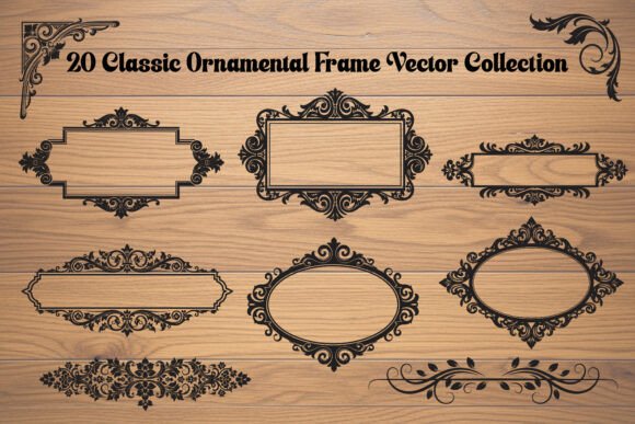 Download Classic Ornamental Frame Vector - Classic Collection
