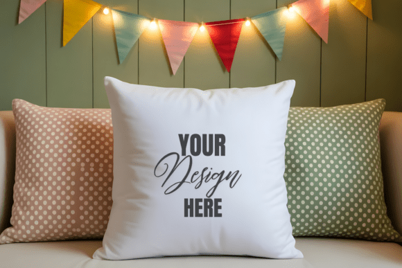 Download White Pillow Mockup - White Collection