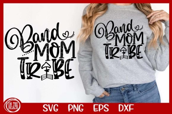 Download Band Mom Tribe SVG Cut File Boho Arrow - Boho arrow Collection